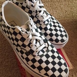 Checkered board vans